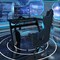 Gaming Desk Computer Studio Desk PC Table Z Shape Gamer Workstation w/Mousepad